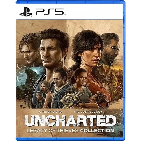 دیسک بازی Uncharted: Legacy of Thieves Collection مخصوص PS5