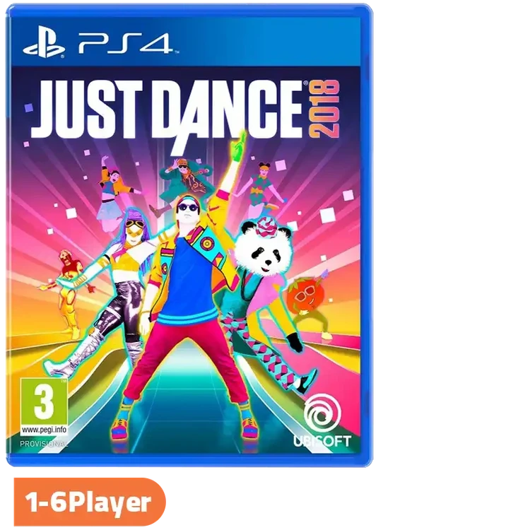 Just Dance 2018 - PS4 جاست دنس 1 - 6 نفره رقص و ورزش