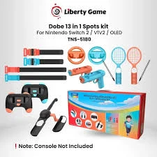 پک 13 تیکه بازی های نینتندو برای بازی های حرکتی Promo Dobe Motion Gaming Ultimate Bundle 13 In 1