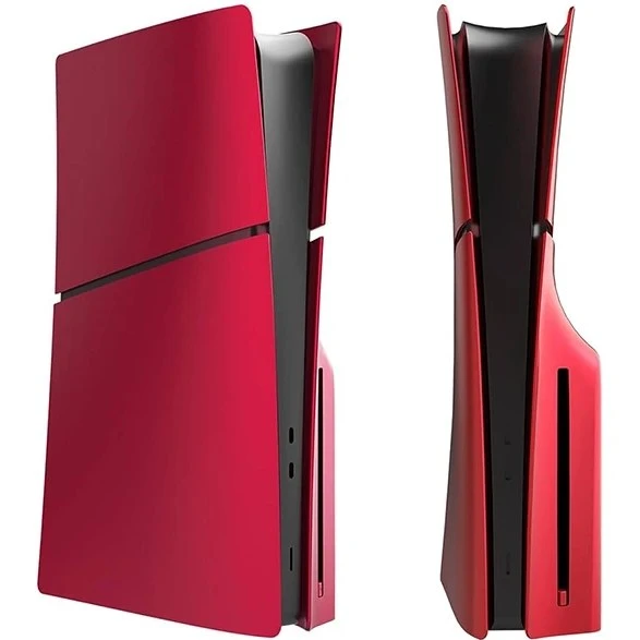 فیس پلیت PS5 SLIME دیسک خور FACEPLATE PS5 SLIME قرمز متالیک