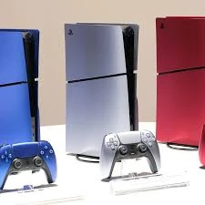 فیس پلیت PS5 SLIME دیسک خور FACEPLATE PS5 SLIME سیلور نقره ای