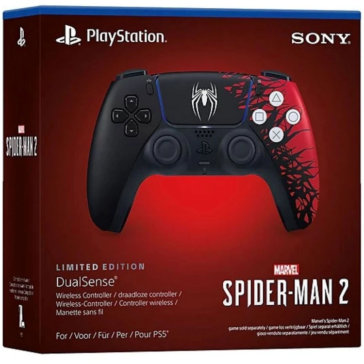 دسته بازی پلی استیشن 5 سونی نسخه محدود بازی Spider Man 2 DualSense Marvels Spiderman 2STOK