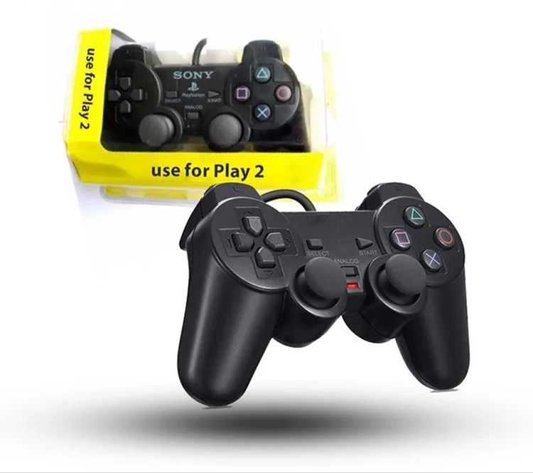 دسته پلی استیشن 2 بیسیم کیفیت درجه 2 playstation کنترلر اصلی