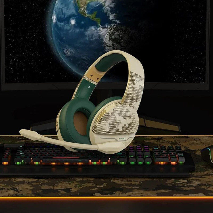 BEAVIIO هدست بی سیم گیمینگ بیویو مدل G80 BEAVIIO WIRELESS GAMING HEADSETهدست حرفه ای گیمینگ مناسب پلی استیشن PS4 PS5 HD XBOX PC دانگل دار